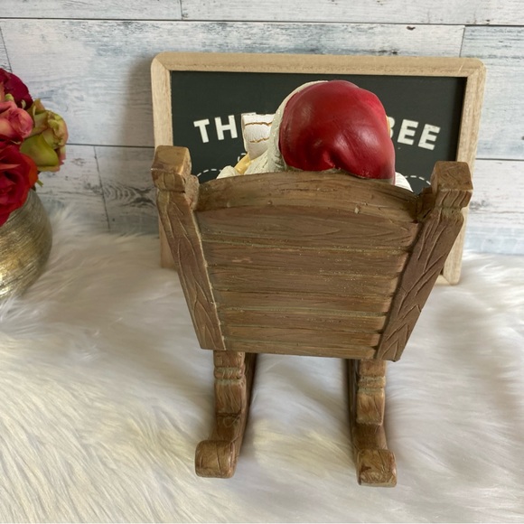 Christmas Santa On Rocking Chair - Picture 7 of 11